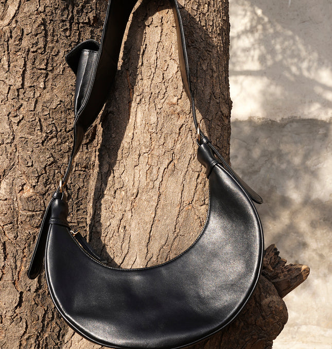 Half_Moon_Satchel_Bag_Black_2 - HASHTACK hashtack.in