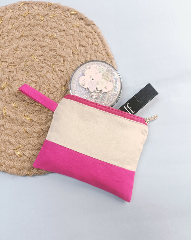 Pink Mini Utility Pouche