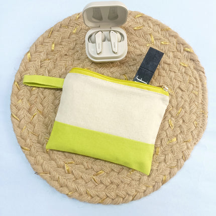 Lime Green Mini Utility Pouche