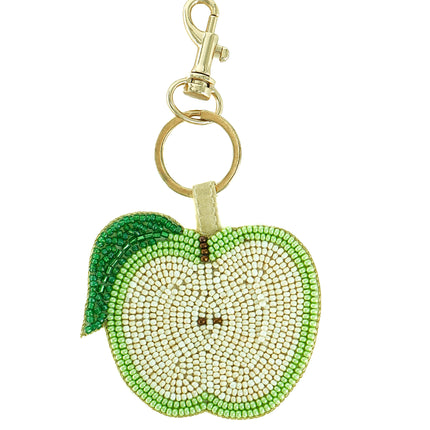 Fresh Apple Beaded Charm