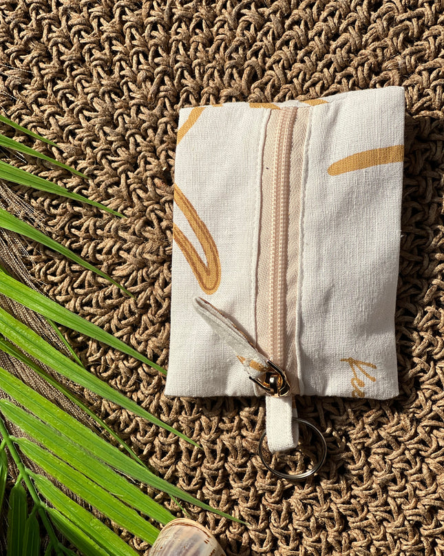 PalmPrint Zipper Pouch