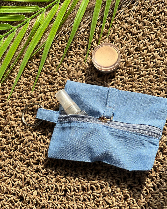 MidZip Blue Mini Utility Pouch