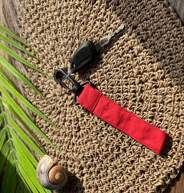 Rosy Red Keychain
