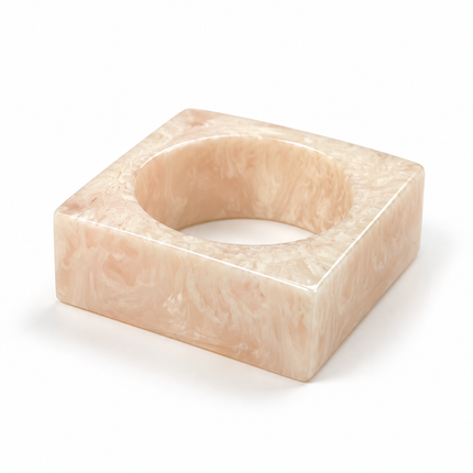Peach Opaline Bangle