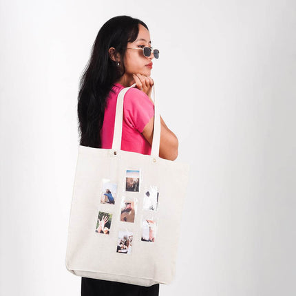 Polaroid Cotton Canvas Tote - HASHTACK