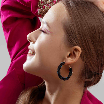 Rustic Chic Hoops - HASHTACK