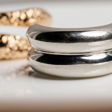 Silver Lined Rubber Band - HASHTACK