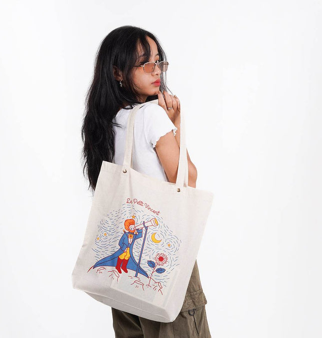 Vincent Van Gogh Canvas Tote Bag - HASHTACK