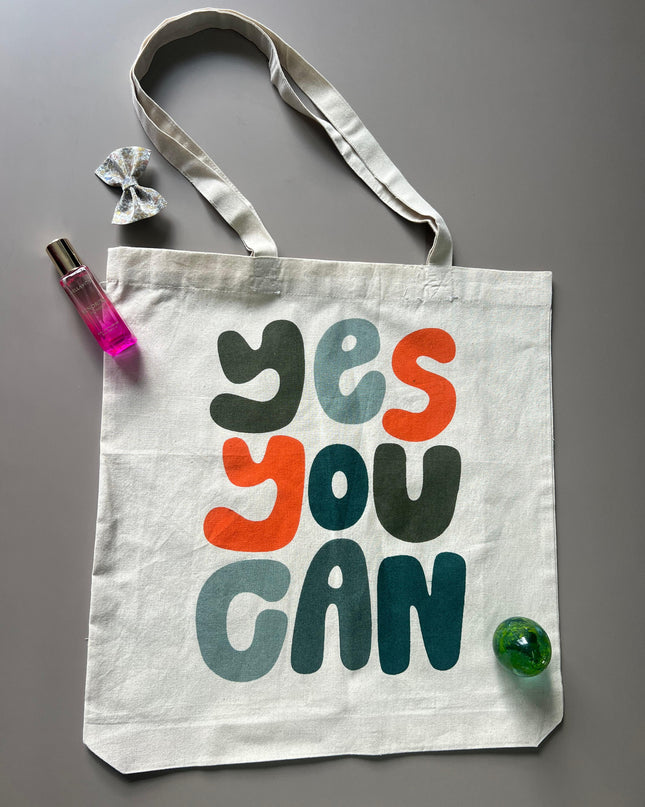 Yes You Can Canvas Tote Bag