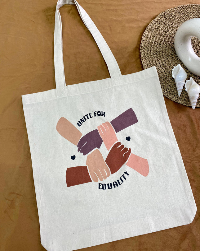 Unite For Equality Canvas Tote Bag