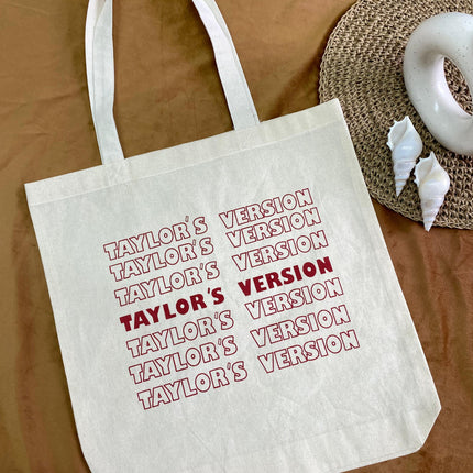 New Taylor's Version Canvas Tote Bag