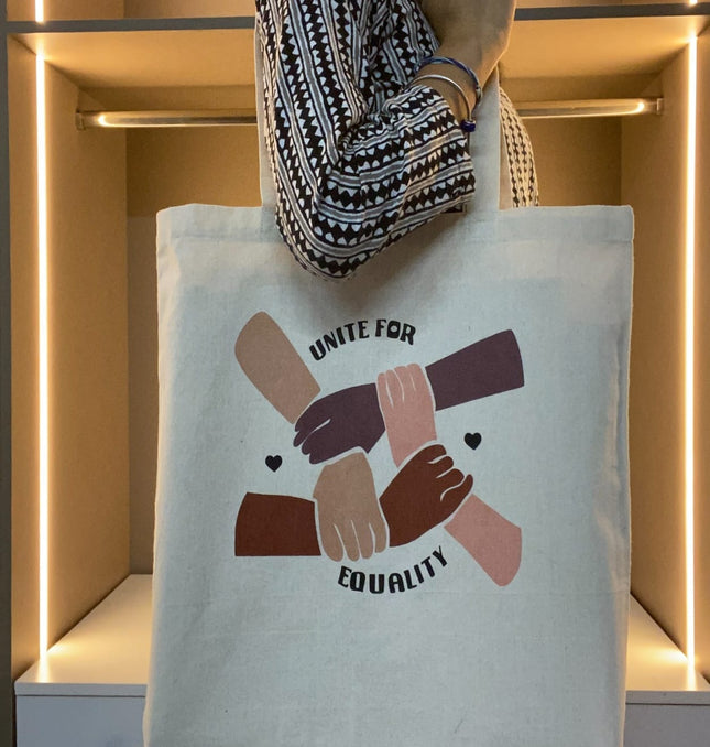 Unite For Equality Canvas Tote Bag