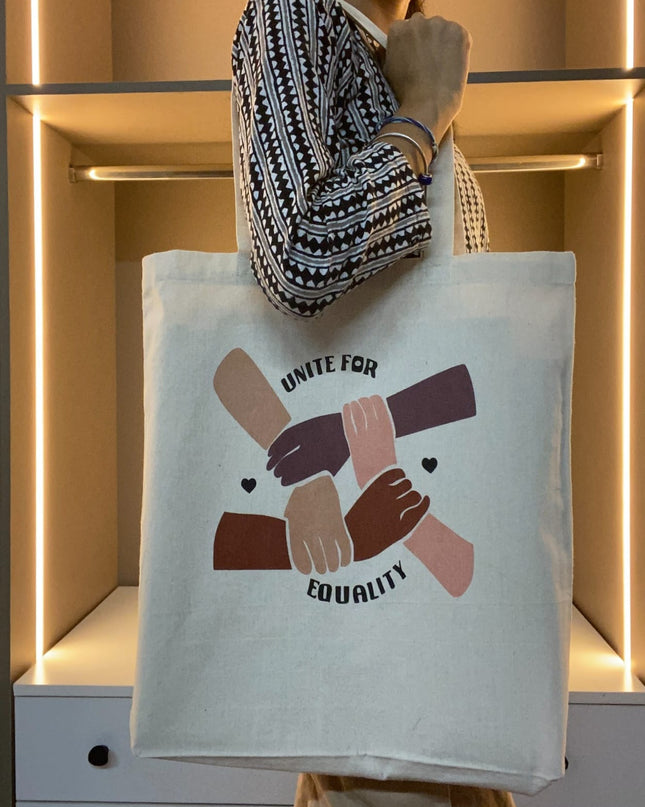 Unite For Equality Canvas Tote Bag