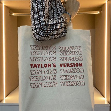 New Taylor's Version Canvas Tote Bag