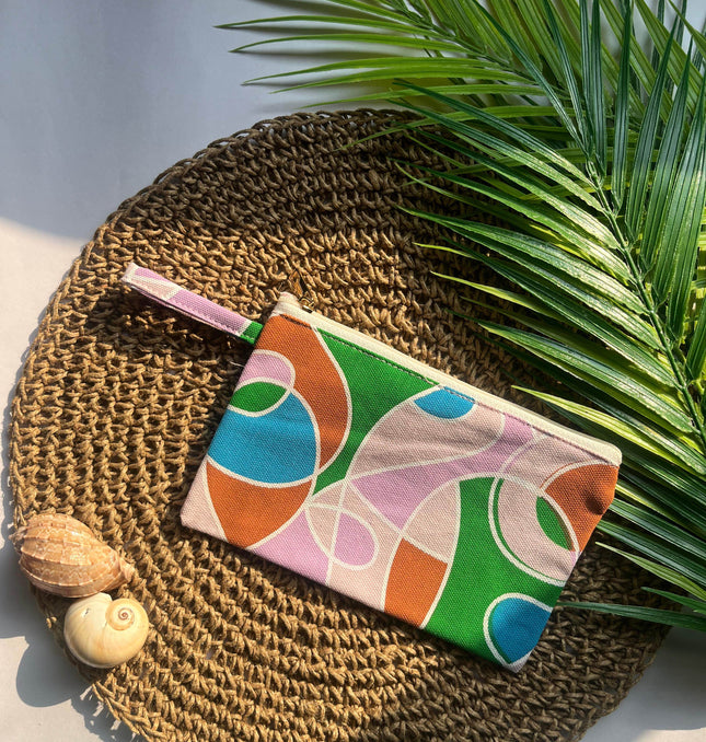 Pattern Cotton Pouch - HASHTACK