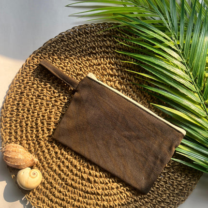 Choco Brown Utility Pouch