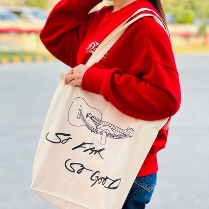 So Far So Good Canvas Tote Bag