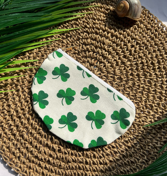Fresh Leaf Oval Utility Pouch
