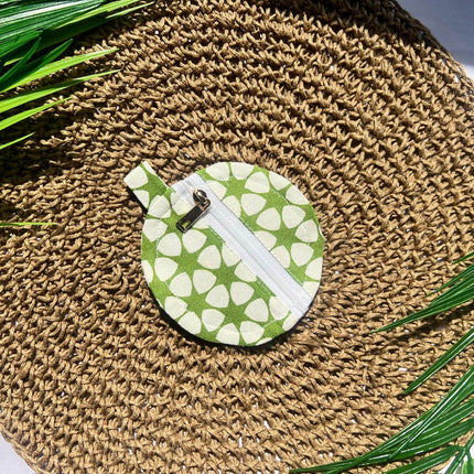 Floral Mint Coin Pouch - HASHTACK