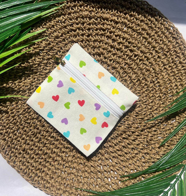 ColorPop Heart Utility Pouch - HASHTACK
