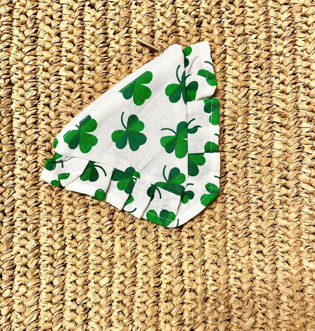 Green Leaf Triangular Utility Pouch - HASHTACK