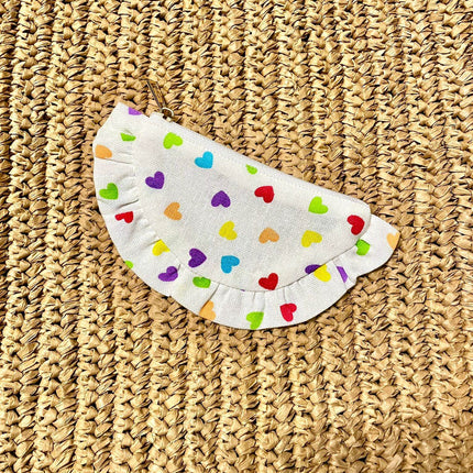 Multi Color Heart Utility Pouch - HASHTACK