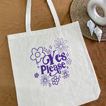 Yes Please Canvas Tote Bag