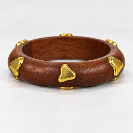 Celeste Wood Bangle