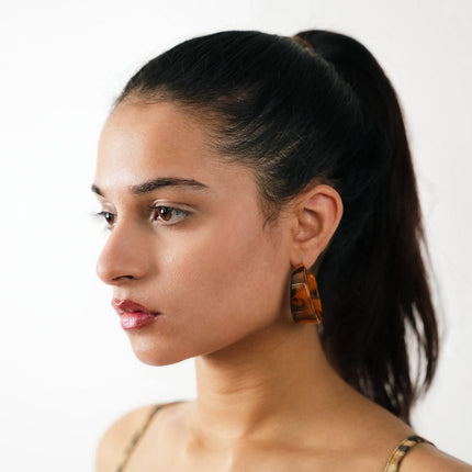 Amber Luxe Earrings - HASHTACK