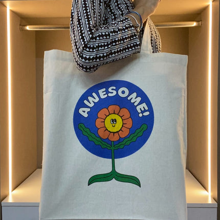 Awesome Canvas Tote Bag - HASHTACK