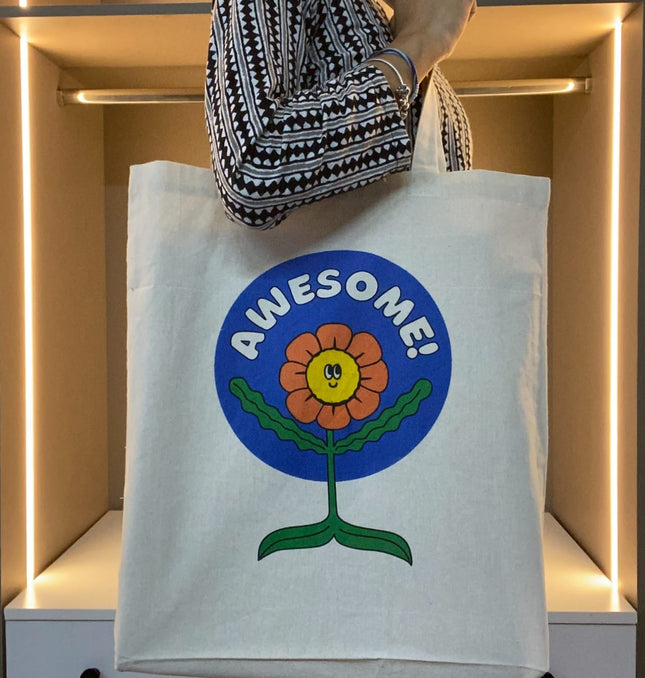 Awesome Canvas Tote Bag - HASHTACK