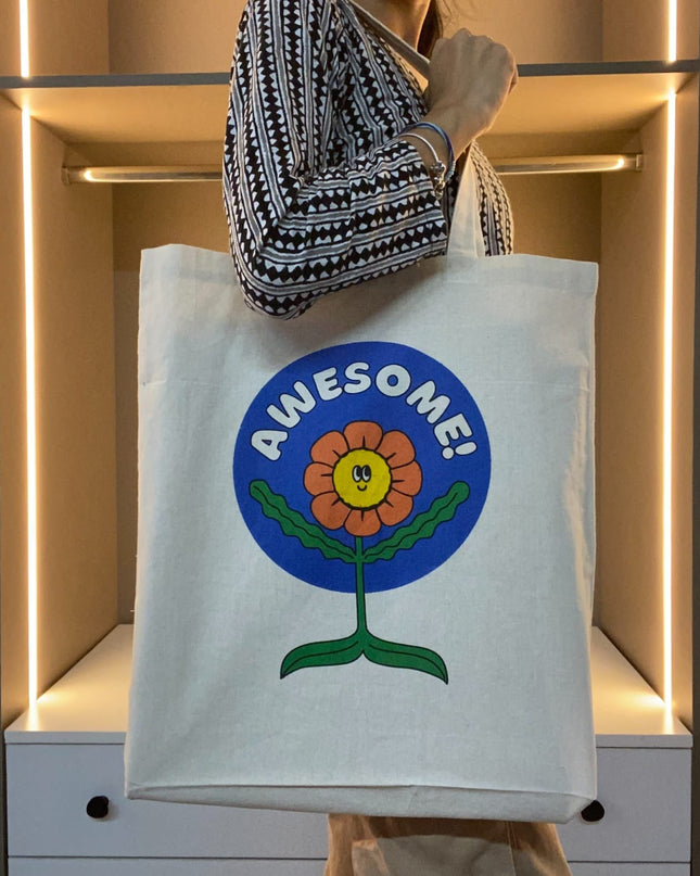 Awesome Canvas Tote Bag - HASHTACK