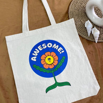 Awesome Canvas Tote Bag - HASHTACK