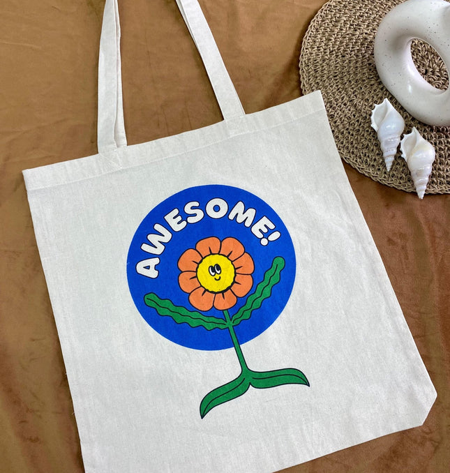 Awesome Canvas Tote Bag - HASHTACK