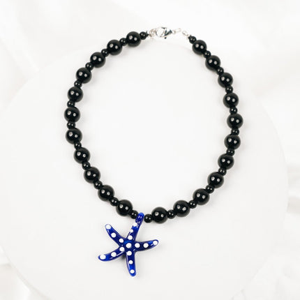 Azure Starfish Necklace - HASHTACK