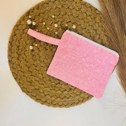 Baby Pink Mini Utility Pouch - HASHTACK