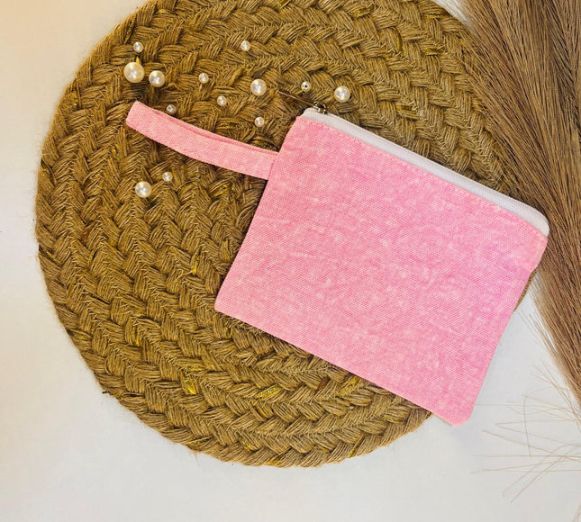 Baby Pink Mini Utility Pouch - HASHTACK