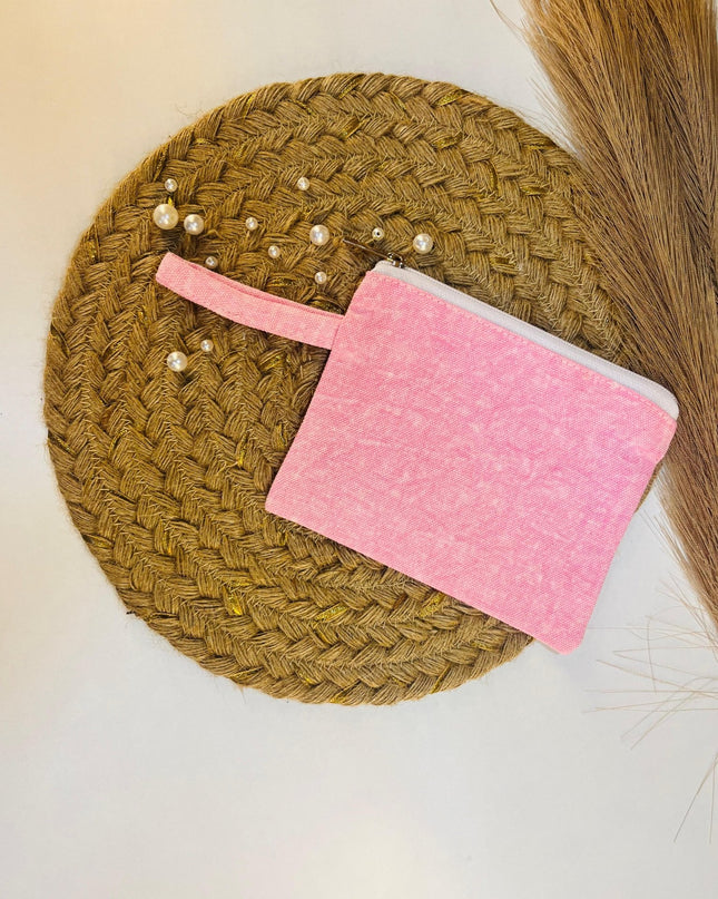 Baby Pink Mini Utility Pouch - HASHTACK