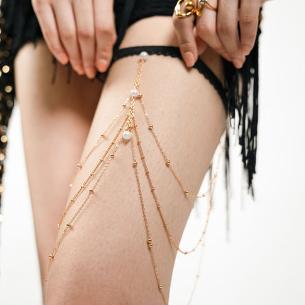 Boho Charm Double Layer Waist Chain - HASHTACK
