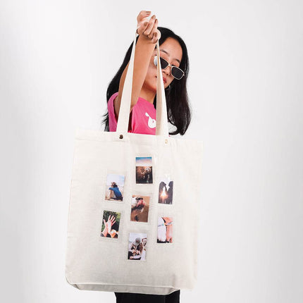 Polaroid Cotton Canvas Tote - HASHTACK