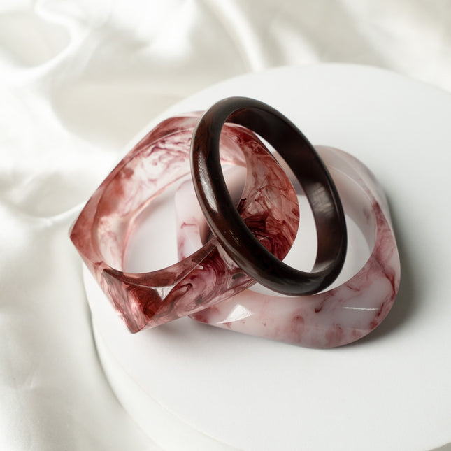 Amara Bold Resin Bangles