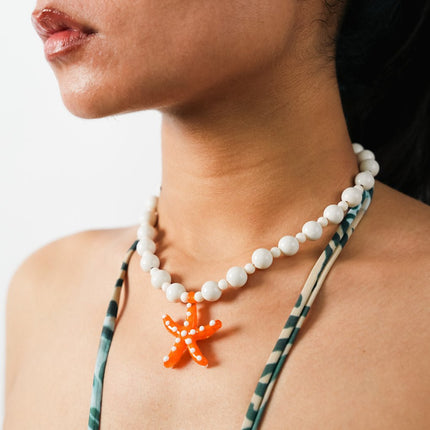 Coralreef Starfish Necklace - HASHTACK