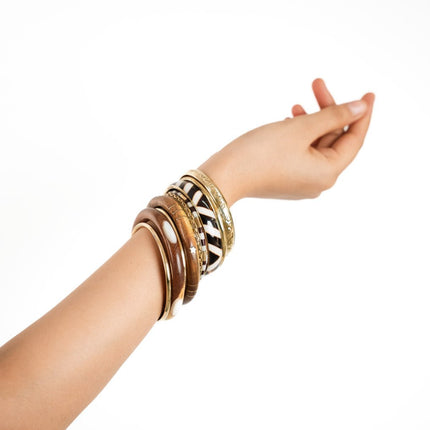 Desert Muse Resin Bangles - HASHTACK