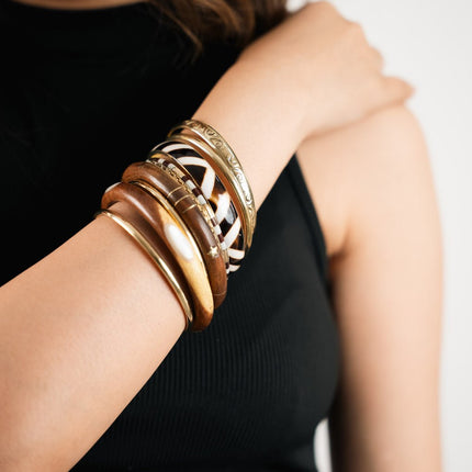 Desert Muse Resin Bangles - HASHTACK