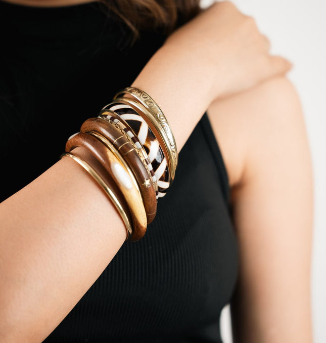 Desert Muse Resin Bangles - HASHTACK