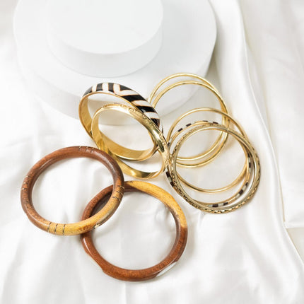 Desert Muse Resin Bangles - HASHTACK