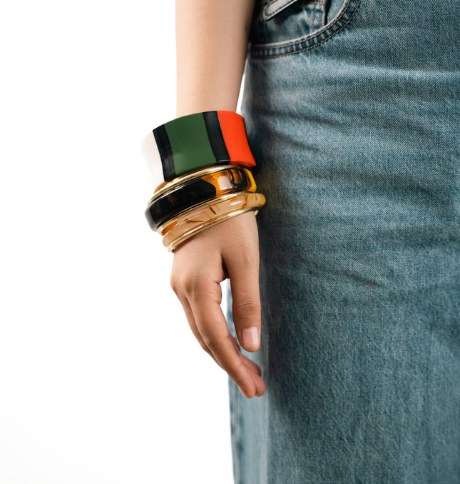 Color Rush Resin Bangles