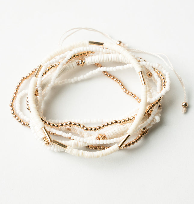 elegant-white-beaded-bracelets-women-accessories_jpg - HASHTACK hashtack.in