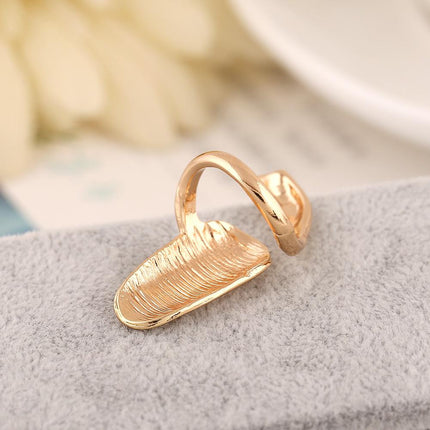 Gold Nail Armor Adjustable Ring - SET OF 5 - HASHTACK