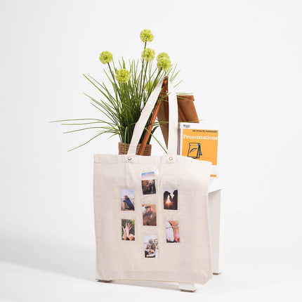 Polaroid Cotton Canvas Tote - HASHTACK
